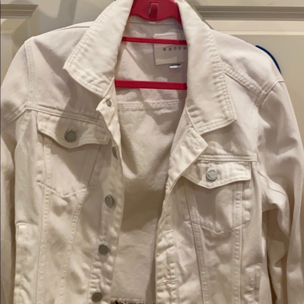 White jacket